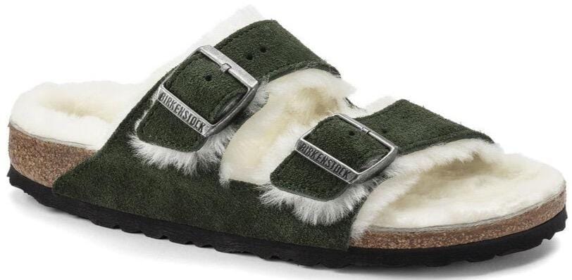 Birkenstock arizona shearling online gray