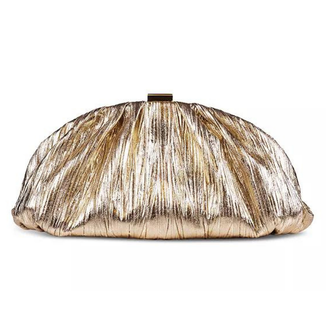 Pleated Pouch Clutch