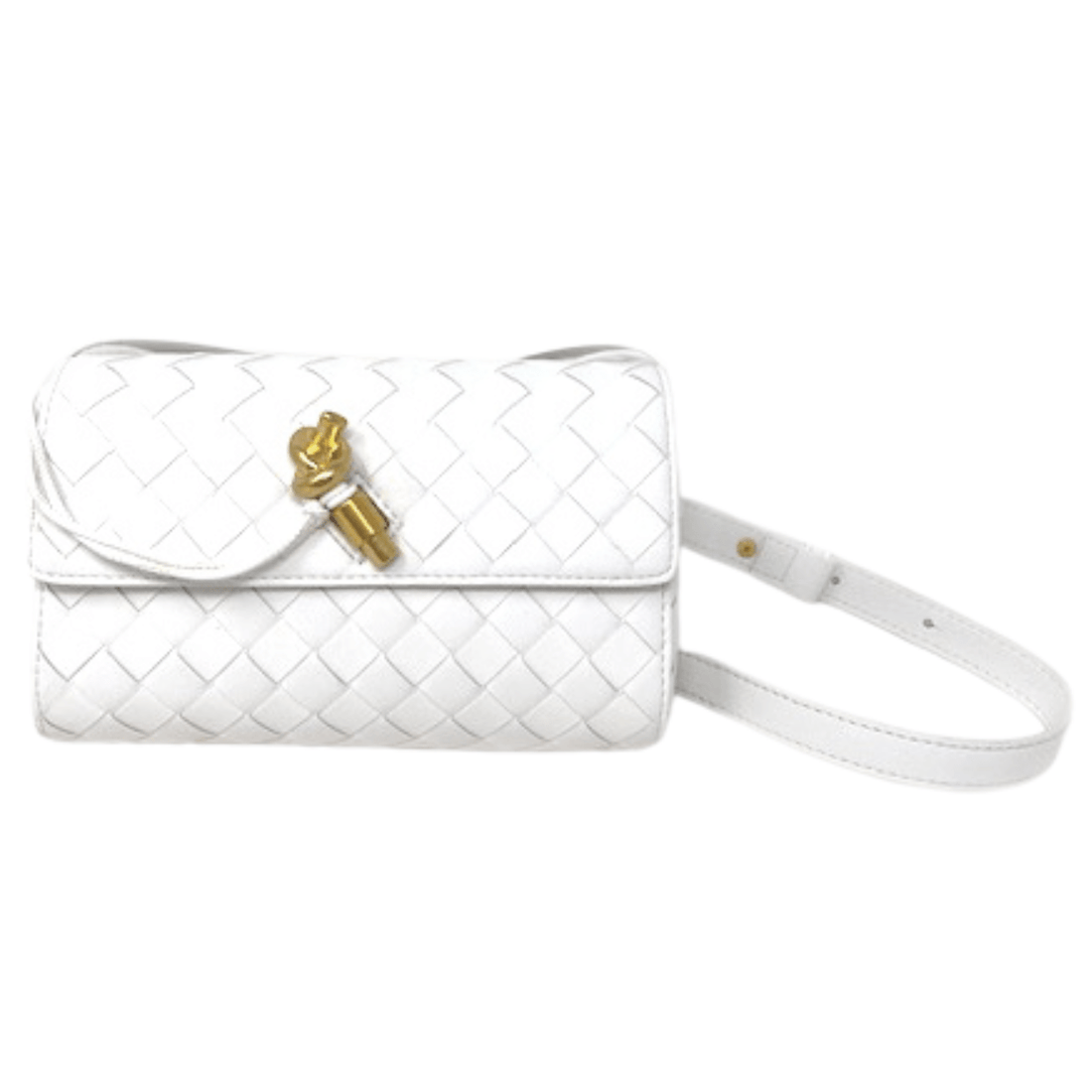 Woven Knot Crossbody Bag