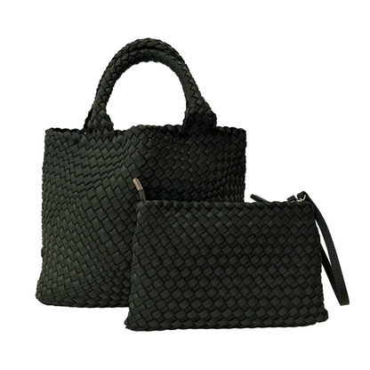 Lily Woven Neoprene Tote Bag