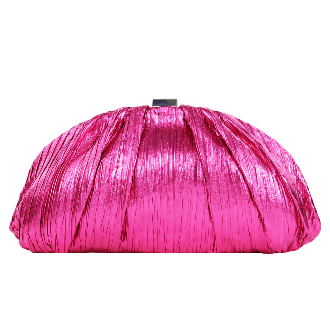 Pleated Pouch Clutch