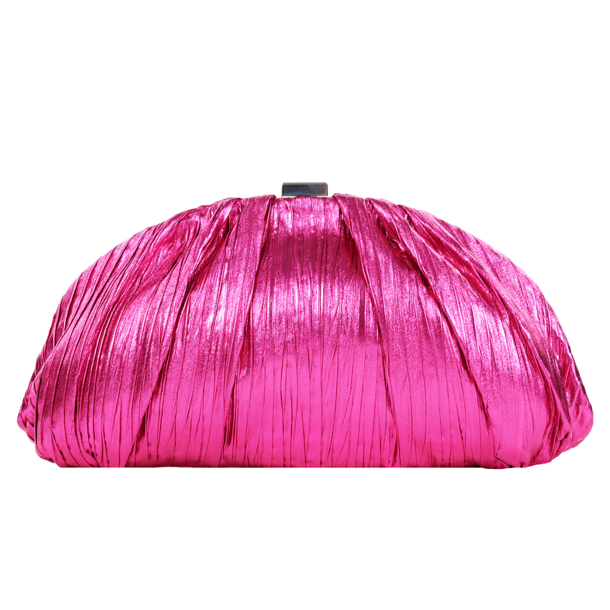 Pleated Pouch Clutch