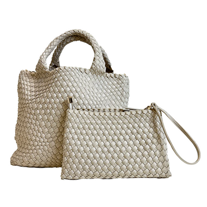 Lily Woven Neoprene Tote Bag