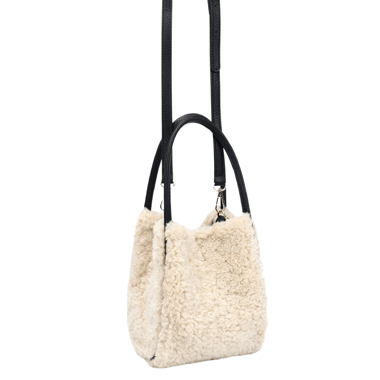 Hollace Mini Shearling Tote