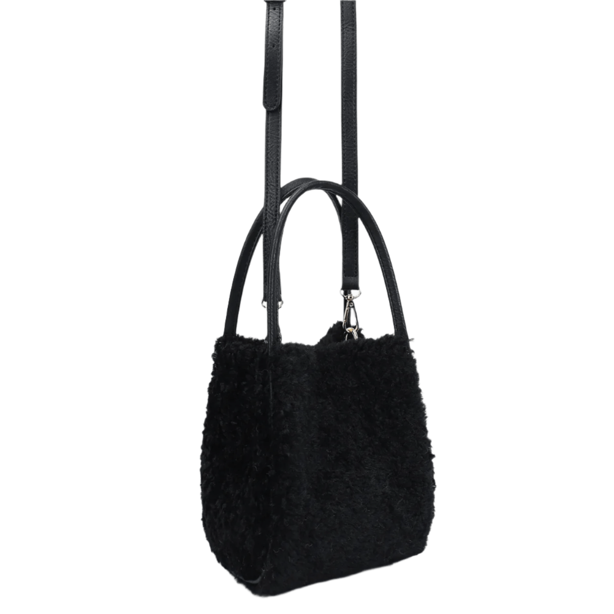 Hollace Mini Shearling Tote