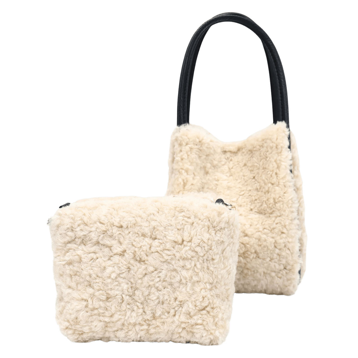 Hollace Mini Shearling Tote