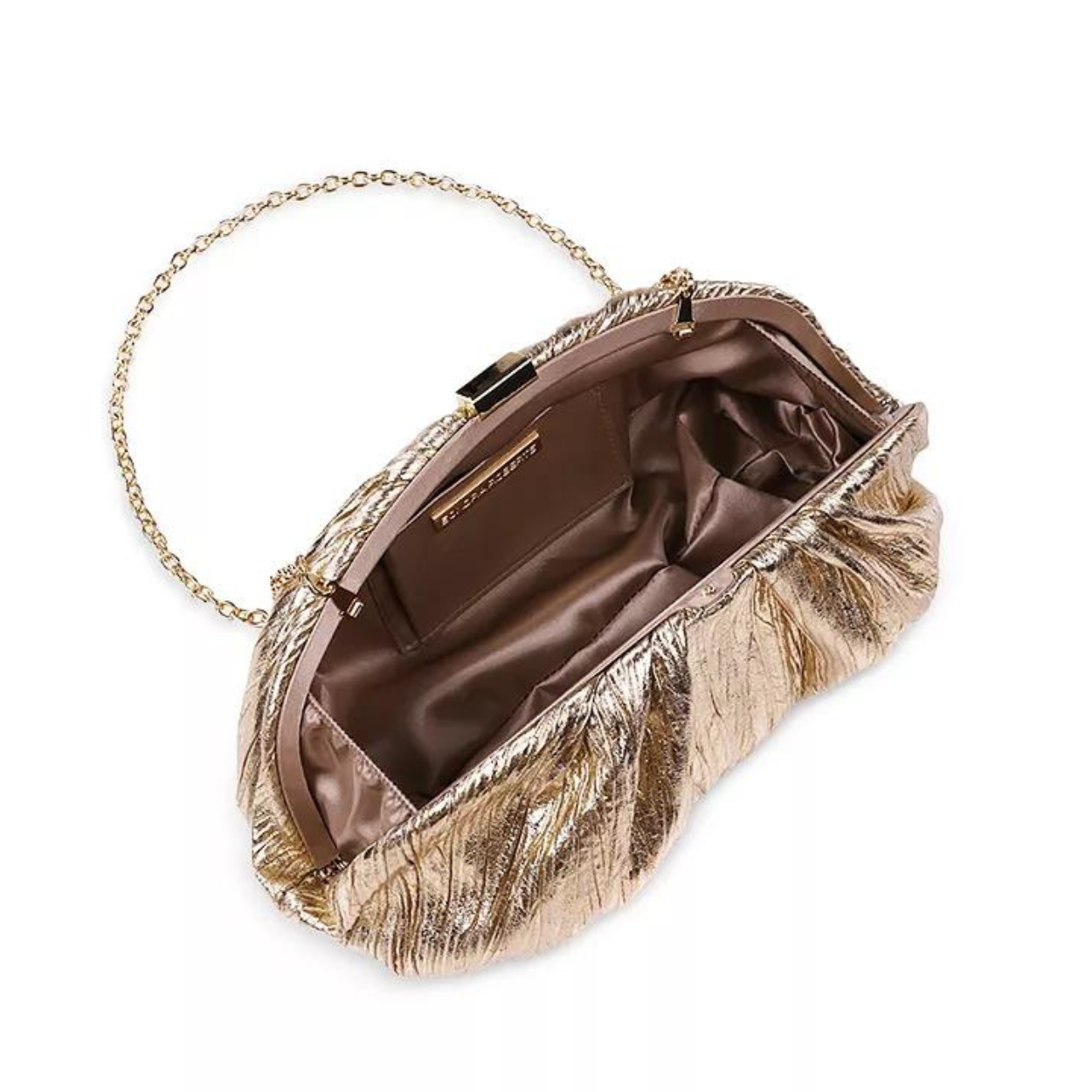 Pleated Pouch Clutch