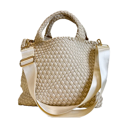 Lily Woven Neoprene Tote Bag