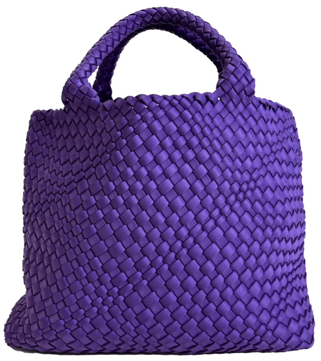 BOUTIQUE MINI Neoprene Tote Bag With Zip - SAGE