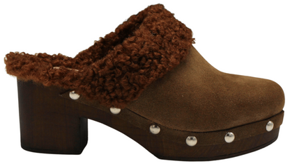 Dalia 8 Shearling Clog