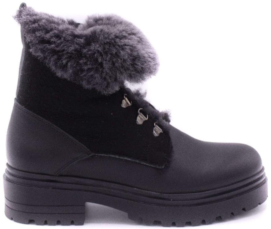 Davey Puffy Quilted Lace Up Weather Boot - Vincent